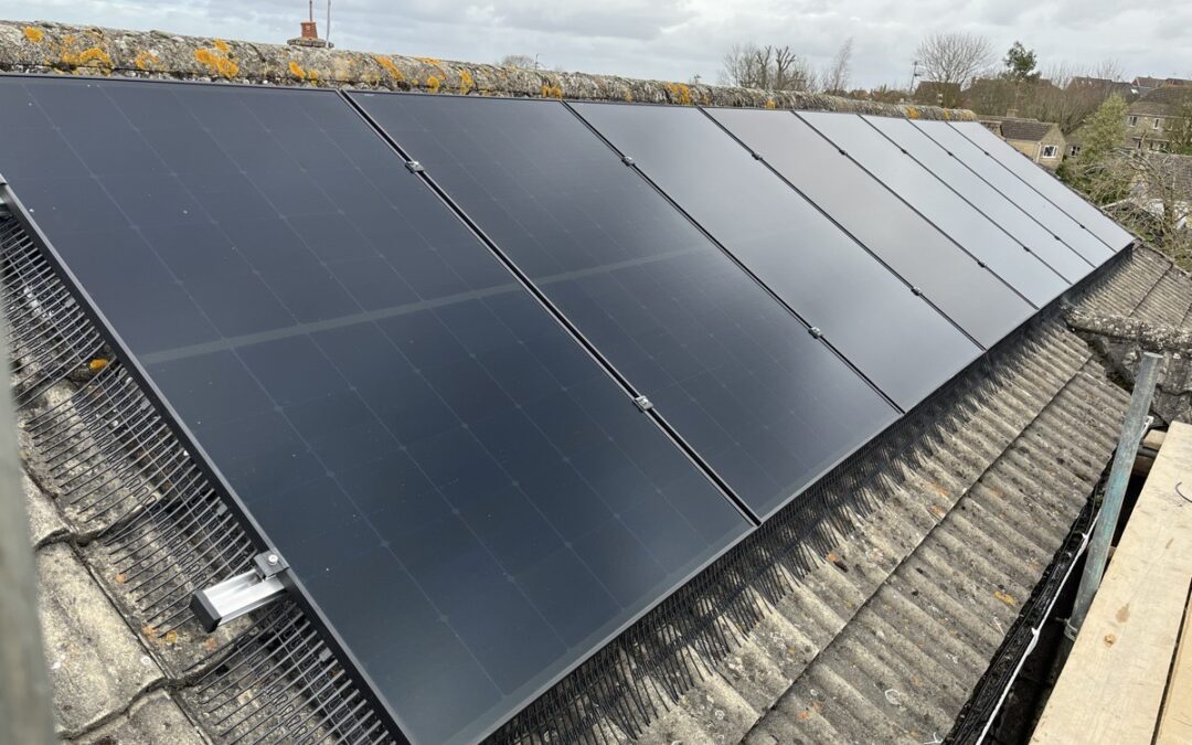 7kW solar panel installation